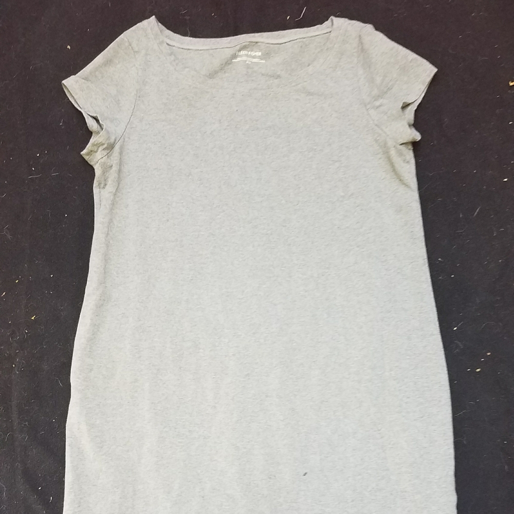 Eileen Fisher grey dress